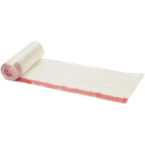 No Name Supersæk Snøresæk, 100L, 72x104cm, 30my, Klar 3 No Name Supersæk Snøresæk, 100L, 72x104cm, 30my, Klar