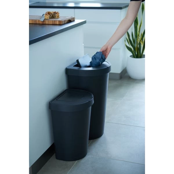 Swing Bin Affaldsspand | Hvid | 10 L 4 Swing Bin Affaldsspand | Hvid | 10 L - Billede 2