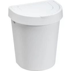 Swing Bin Affaldsspand | Hvid | 10 L