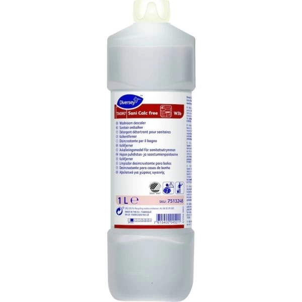 Taski Sani Calc Free Kalkfjerner, 1 L 3 Taski Sani Calc Free Kalkfjerner, 1 L