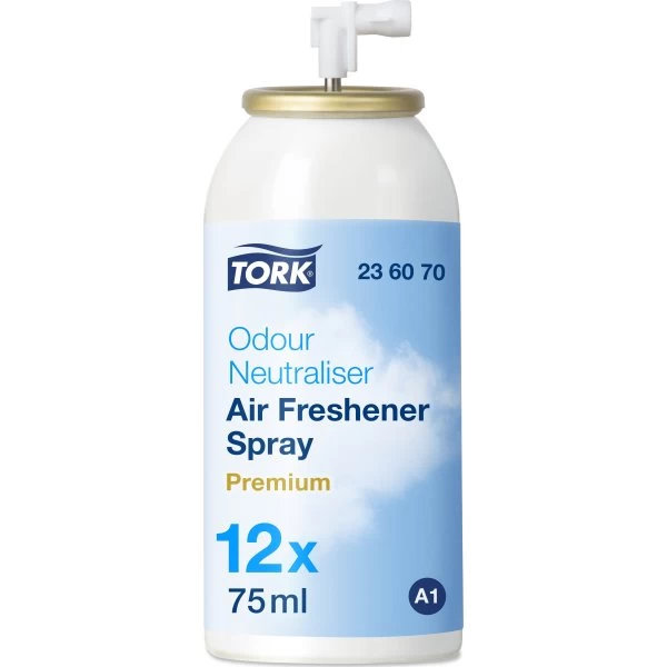 Tork A1 Premium Luftfrisker Spray | Neutral 3 Tork A1 Premium Luftfrisker Spray | Neutral