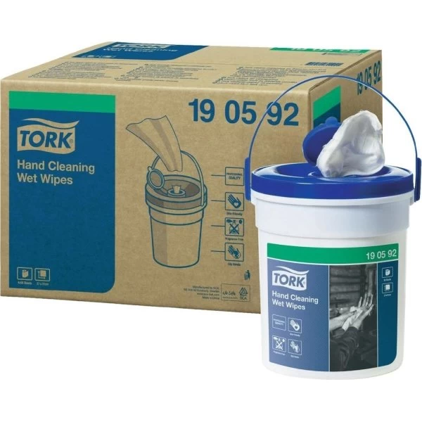 Tork W14 Wet Wipes Hænder | 58 Ark 3 Tork W14 Wet Wipes Hænder | 58 Ark