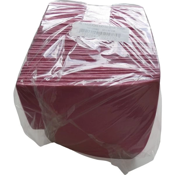 No Name Universalklud | 38 X 38 | Pink | 50 Stk. 4 No Name Universalklud | 38 X 38 | Pink | 50 Stk. - Billede 2