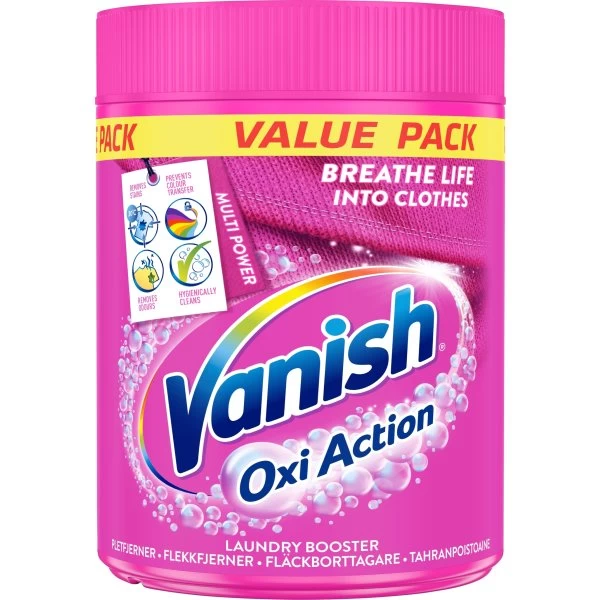 Vanish Oxi Action Powder | Pink | 940 G 3 Vanish Oxi Action Powder | Pink | 940 G