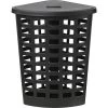 Boston Vasketøjskurv | Hjørne | Sort | 54 L 1 Boston Vasketøjskurv | Hjørne | Sort | 54 L -Rengøringsekspert vasketojskurv hjorne sort 54 l 1