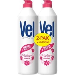 Vel Opvaskemiddel | Dobbeltpack | 2 X 500 Ml