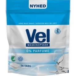 Vel Opvasketabs | Pure & Clear | 74 Stk