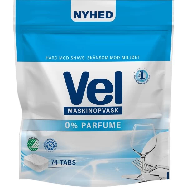 Vel Opvasketabs | Pure & Clear | 74 Stk 3 Vel Opvasketabs | Pure & Clear | 74 Stk