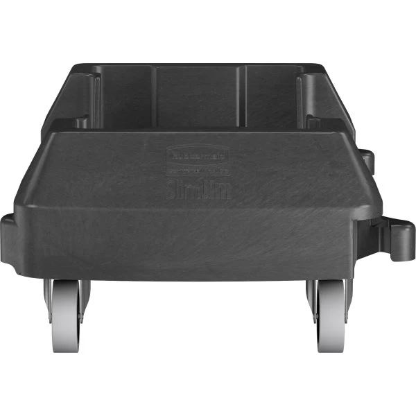 Vogn Rubbermaid Slim Jim Affaldsbeholder, Sort 4 Vogn Rubbermaid Slim Jim Affaldsbeholder, Sort - Billede 2