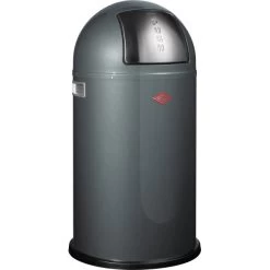 Wesco Pushboy Affaldsspand | 50 L | Grafit