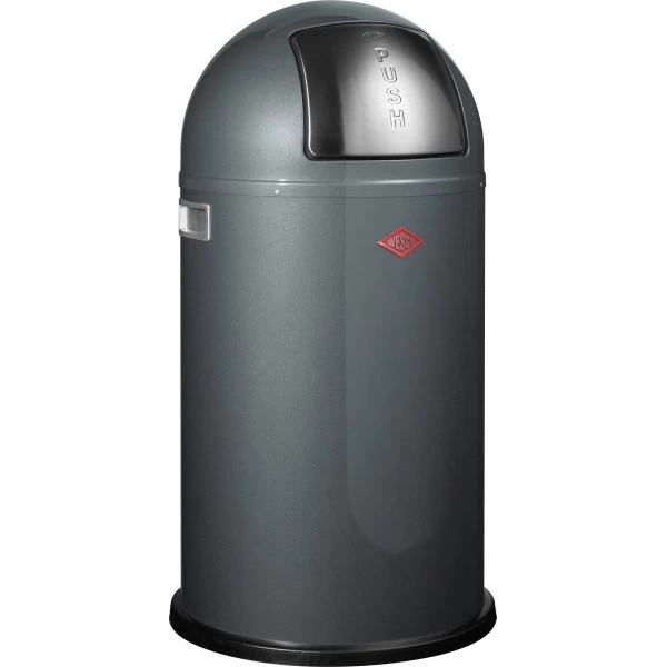 Wesco Pushboy Affaldsspand | 50 L | Grafit 3 Wesco Pushboy Affaldsspand | 50 L | Grafit